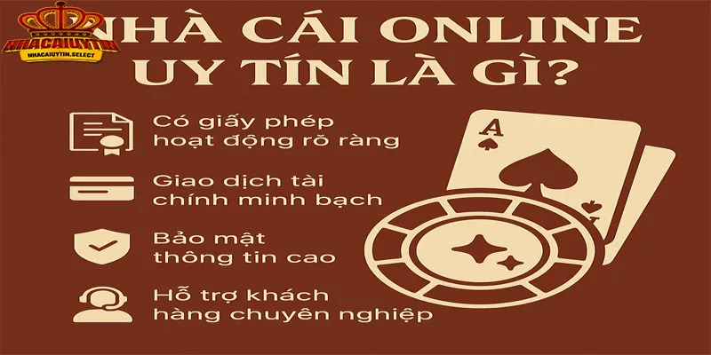 Tìm hiểu khái niệm nhà cái online uy tín